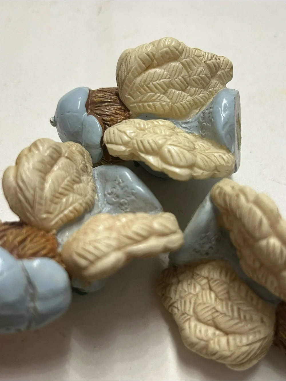 Vintage Guardian Angels by Suzi Skoglund Set of 6 Holding Frog and Cat